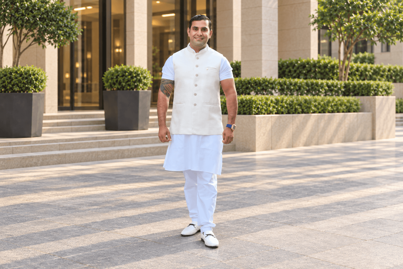 Portrait of Suraj Yadav, MD and Co-Founder of Rajdhara Colonizers