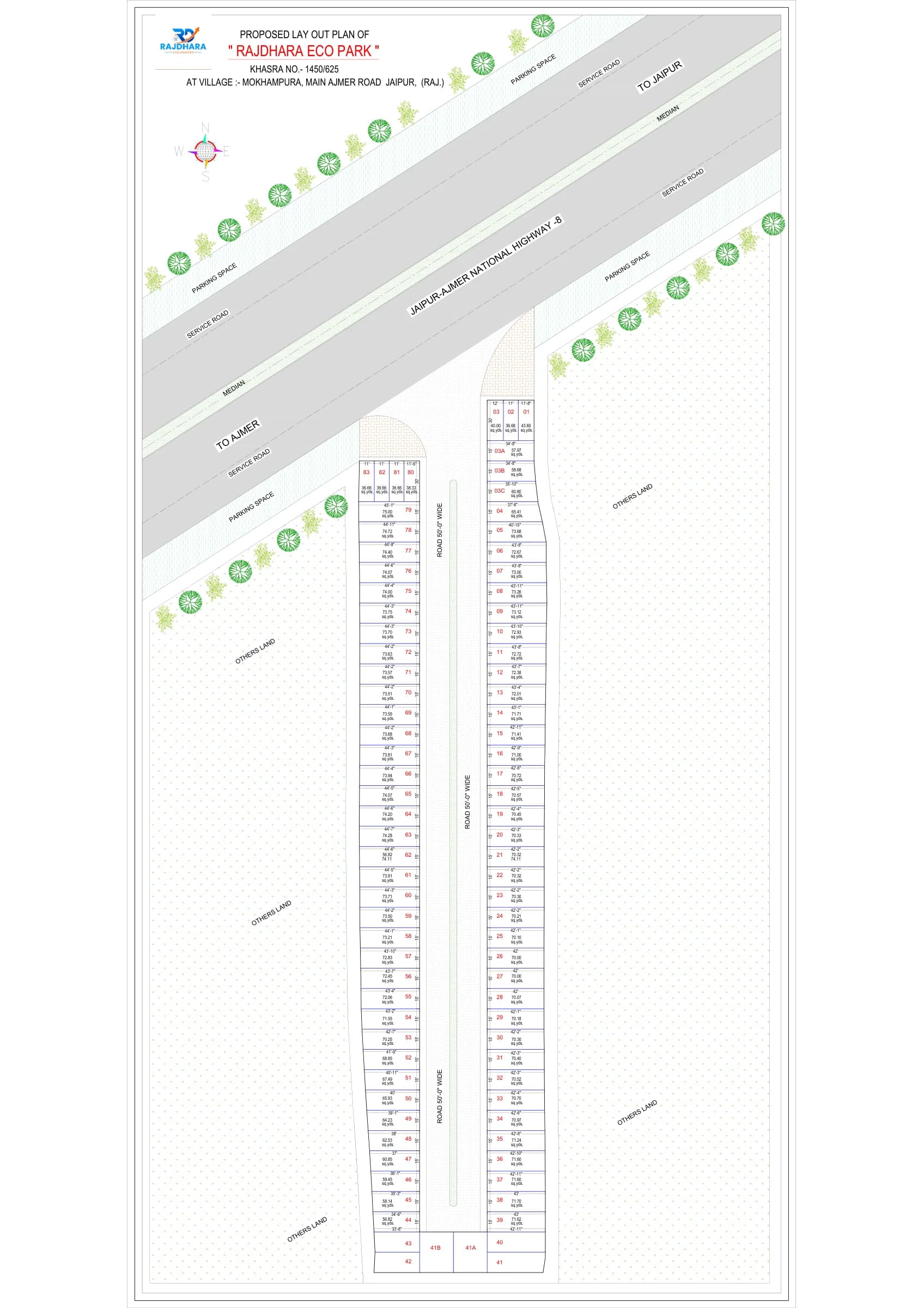 Rajdhara Eco Park proposed layout plan